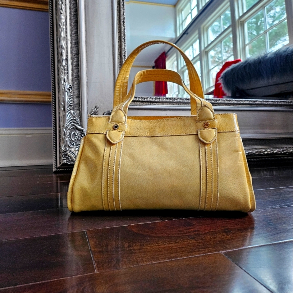 Vintage Monsac Leather  Bag